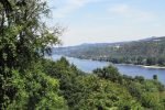 Ausblick vom Eifeldorf auf den Rhein